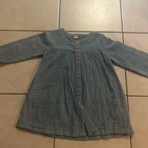 Blue Long Sleeve Shirt Girls 3T